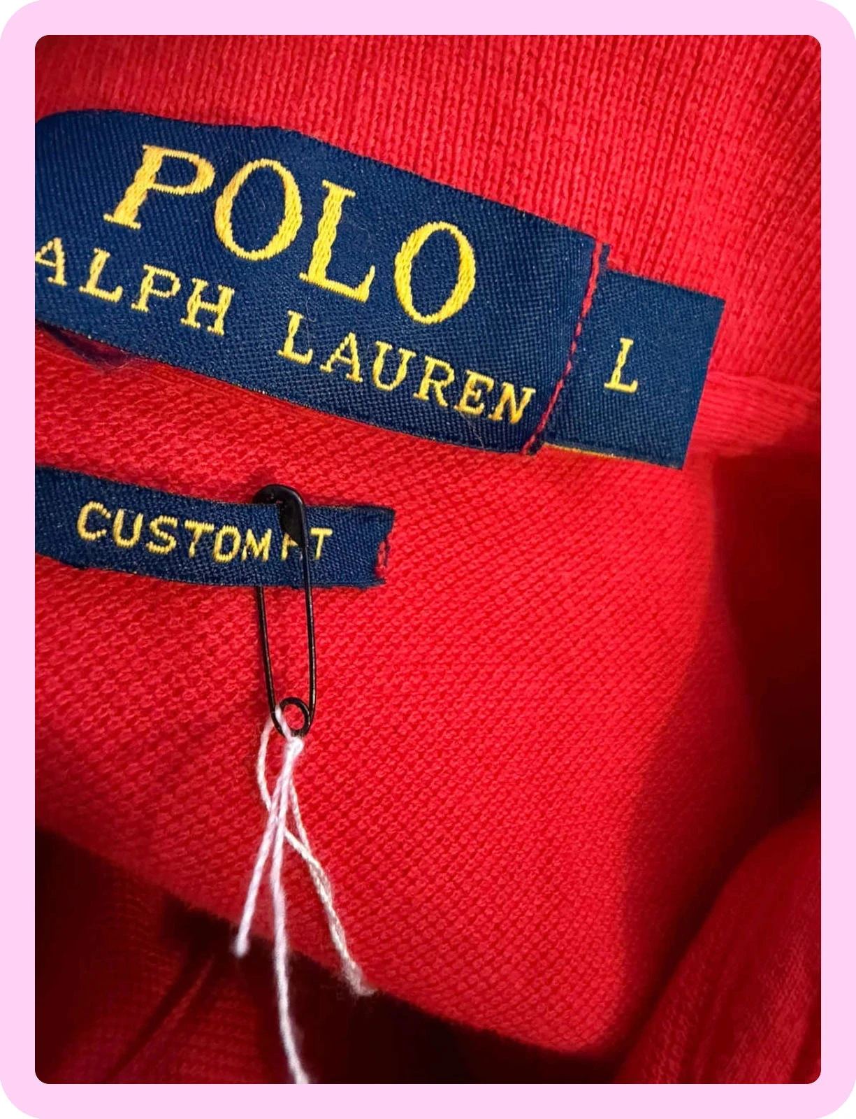 Herenpolo Ralph Lauren maat L. Zeer goede staat. – photo 7
